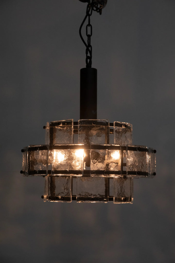 American Home Furniture | Noir - Bergdorf Pendant, Black Steel