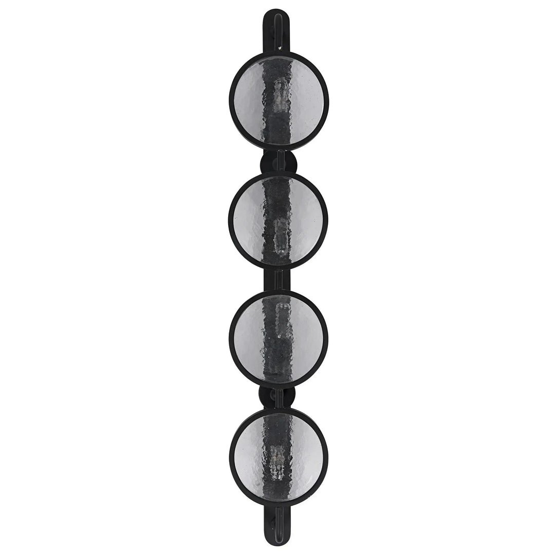 Ordo Sconce, Black Steel - AmericanHomeFurniture