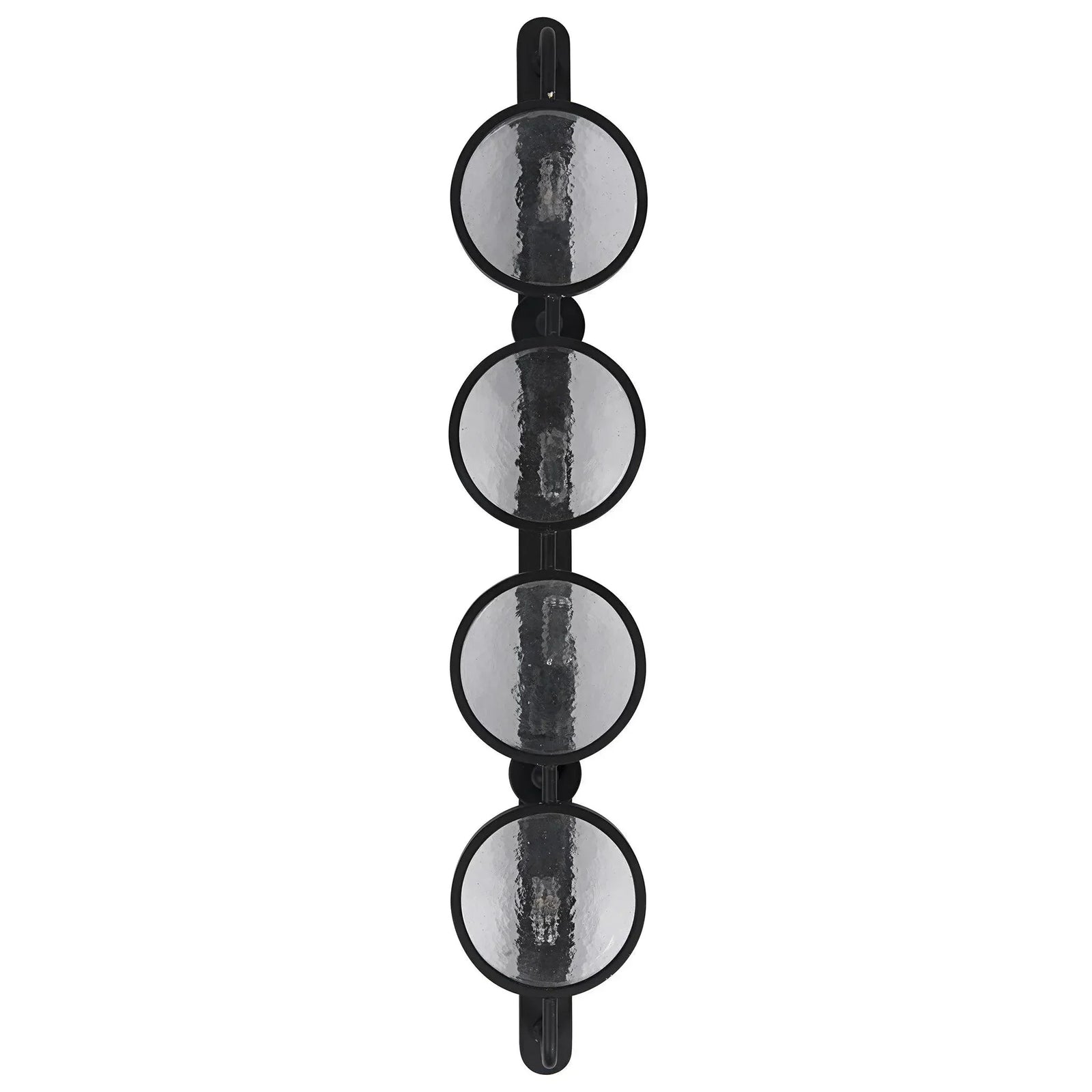 Noir Ordo Sconce, Black Steel WALL SCONCES