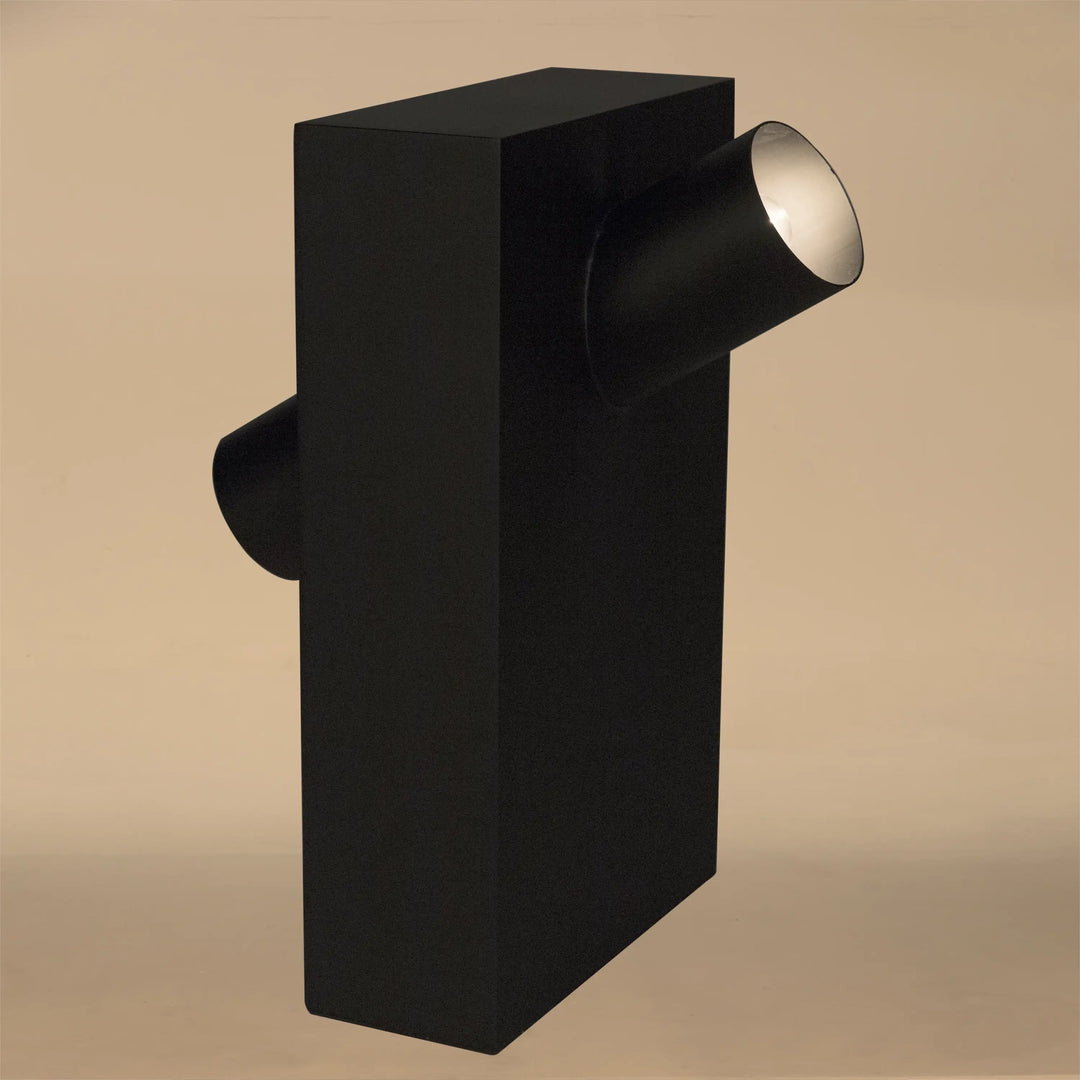 American Home Furniture | Noir - Topo Lamp, Black Steel