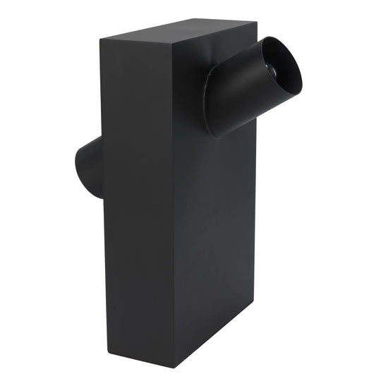 Noir Topo Lamp, Black Steel TABLE LAMPS