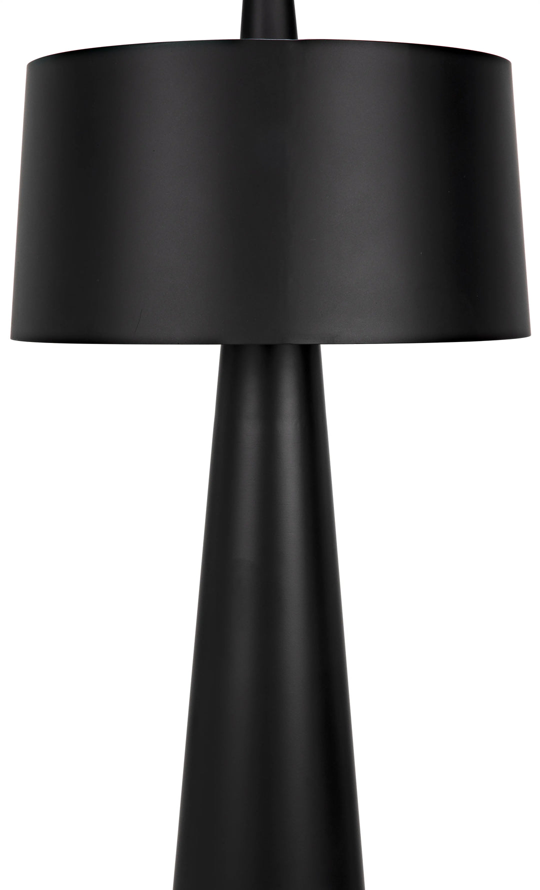 American Home Furniture | Noir - Moray Floor Lamp, Black Steel