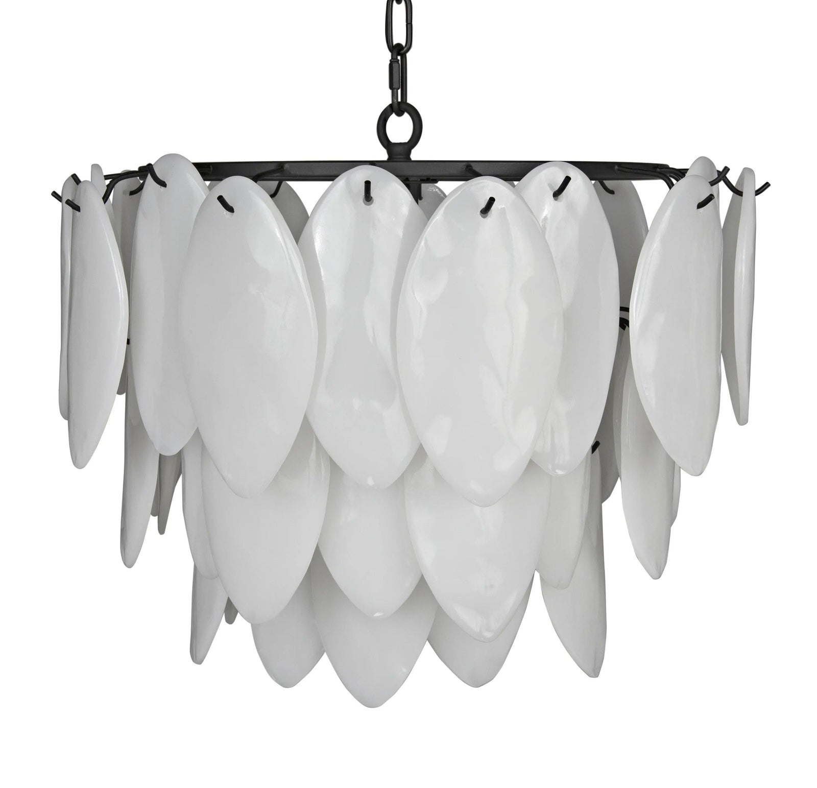 Noir Lotus Chandelier, Medium CHANDELIERS