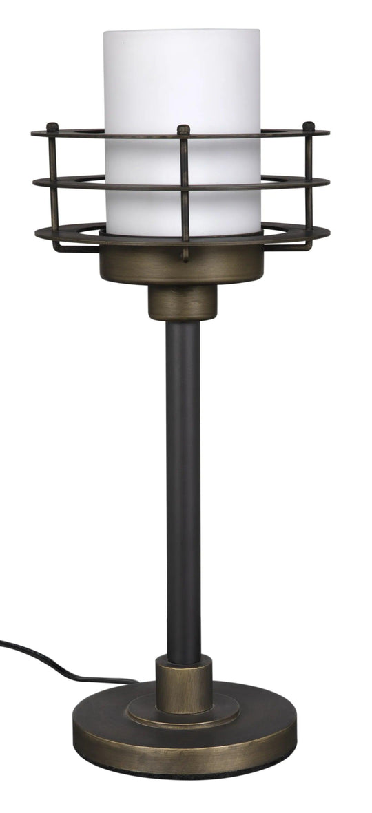 Noir Lighthouse Lamp TABLE LAMPS