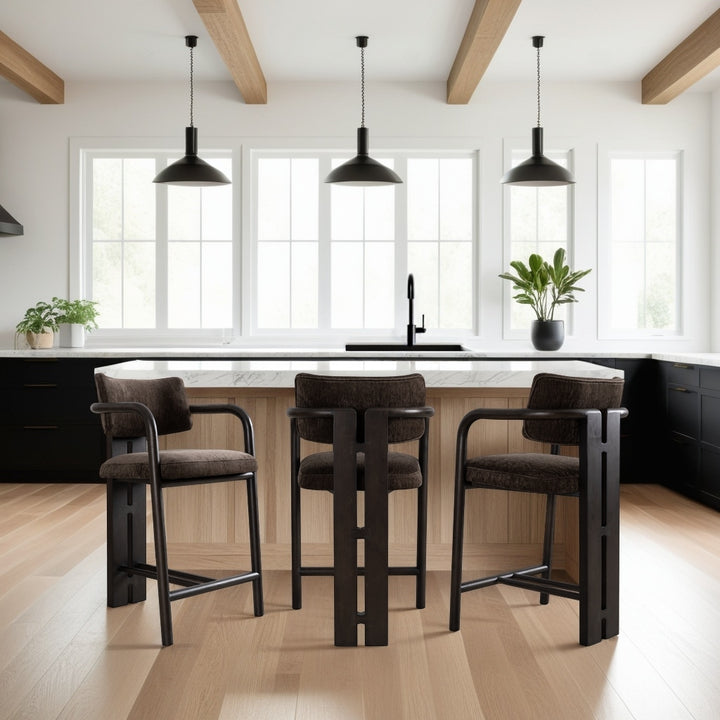 American Home Furniture Armen Living Aaliyah 26" Counter Stool Set of 2