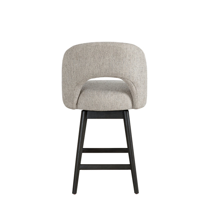 21"W x 22.75"D x 38.5"H / Beige/Gray Oak