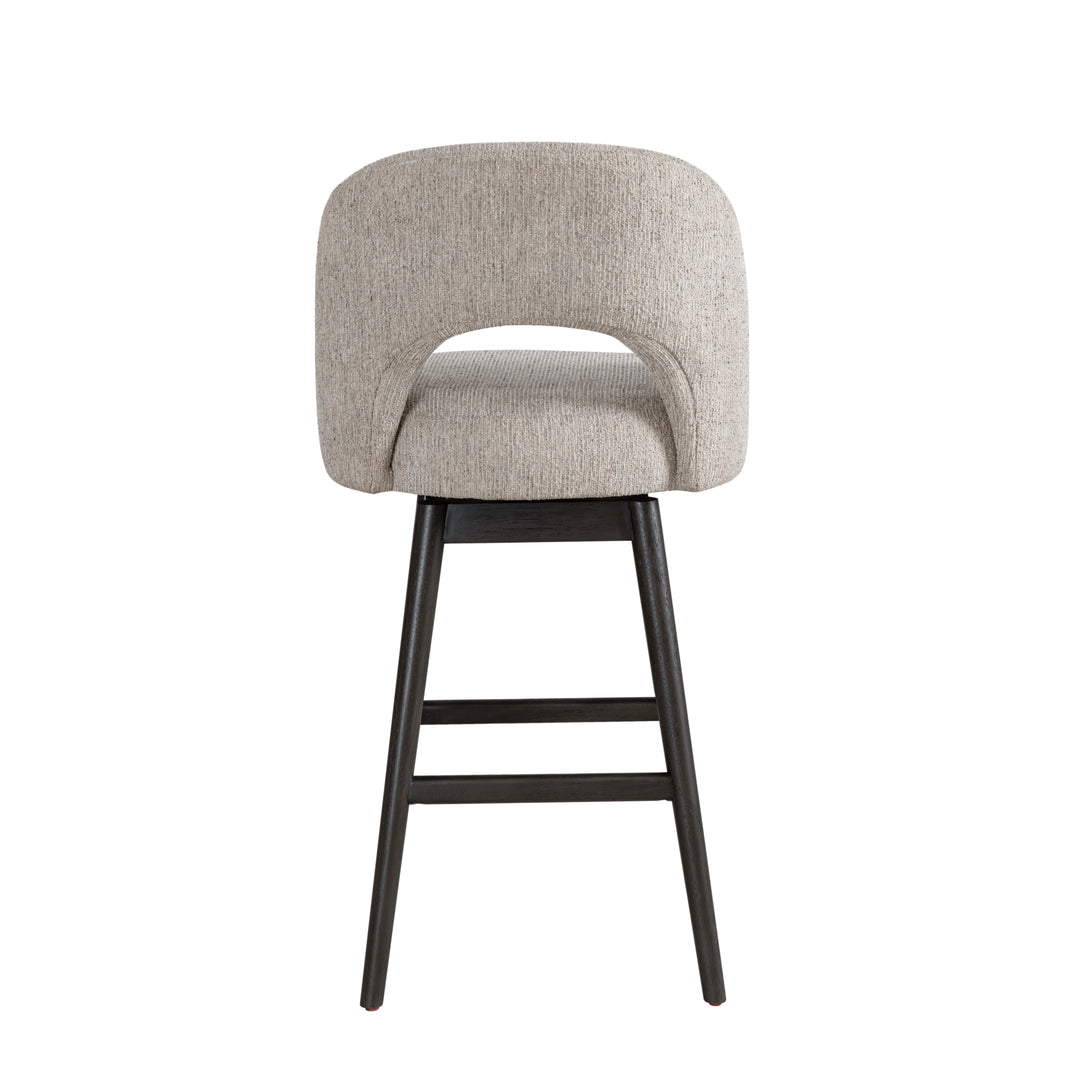 21"W x 22.75"D x 42.5"H / Beige/Gray Oak