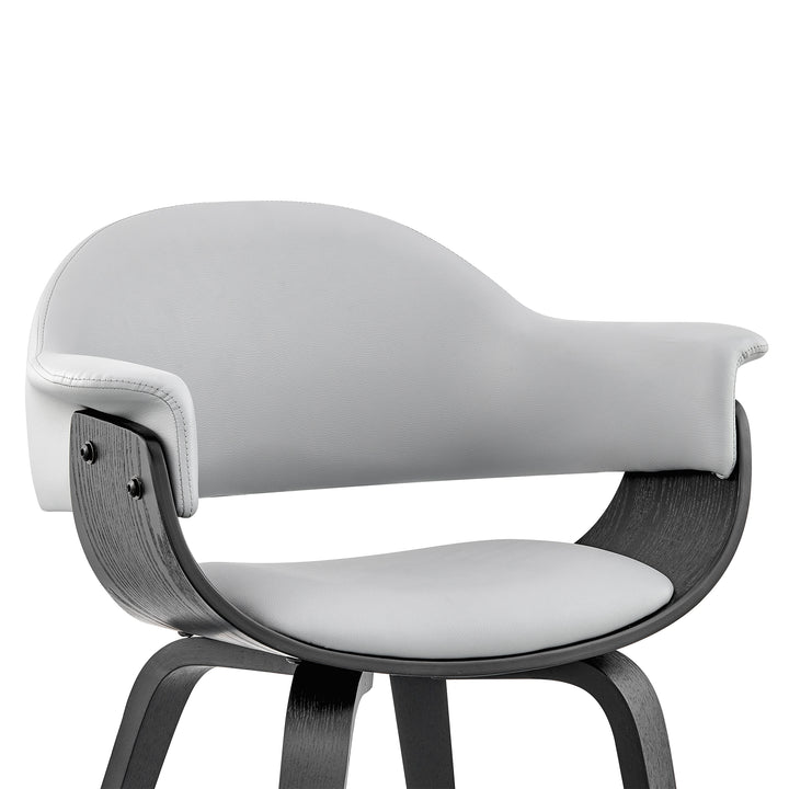 25"W x 19"D x 30"H / Gray/Black