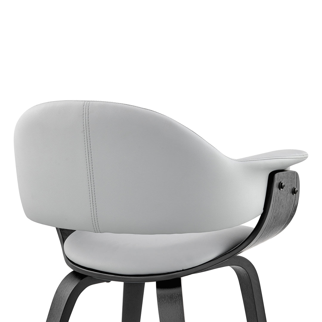 25"W x 19"D x 30"H / Gray/Black