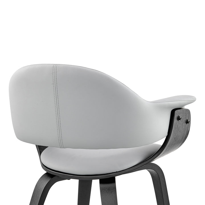 25"W x 19"D x 30"H / Gray/Black