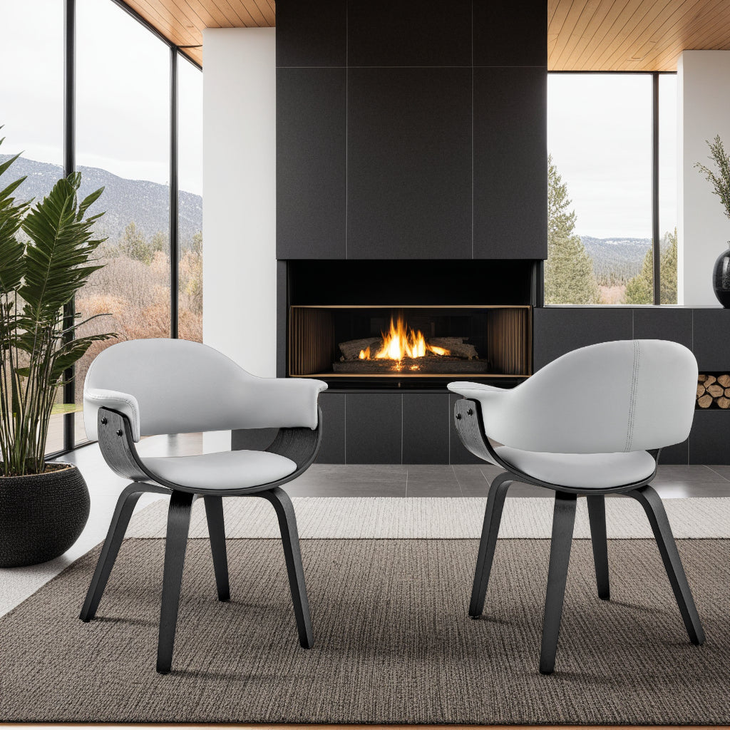 25"W x 19"D x 30"H / Gray/Black