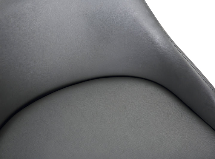 19.5"W x 20.5"D x 35"H / Gray/Black