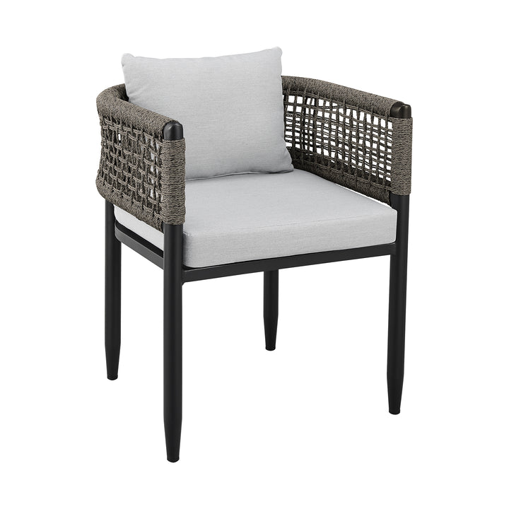 American Home Furniture Armen Living Alegria Outdoor Dining Chair Set of 2