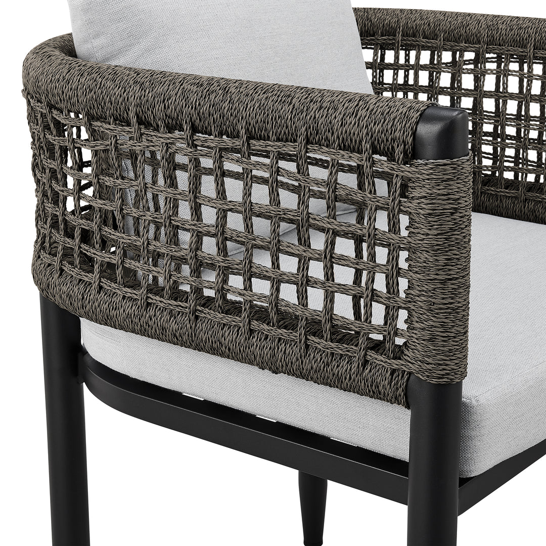 American Home Furniture Armen Living Alegria Outdoor Dining Chair Set of 2