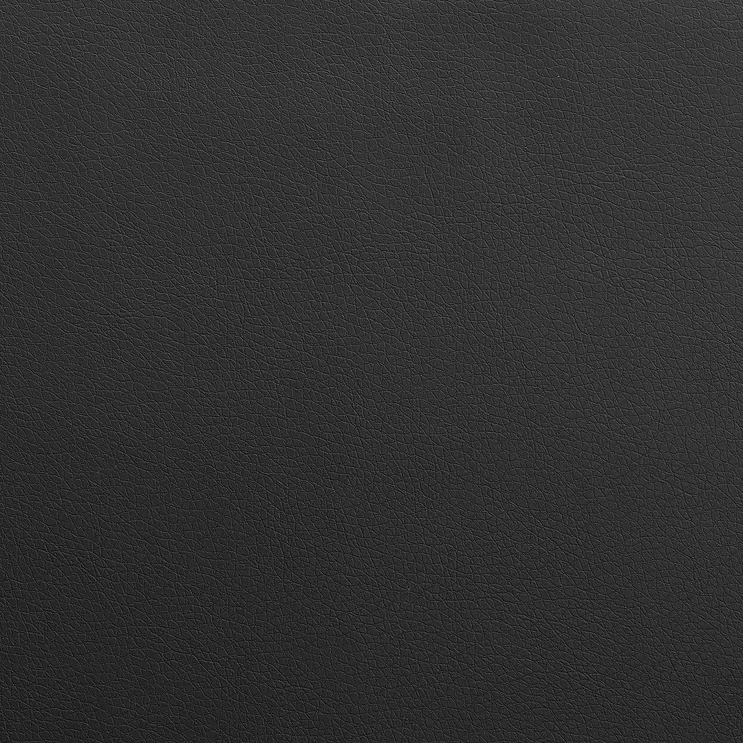 81"W x 69"D x 33"H / Black/Brushed Stainless Steel