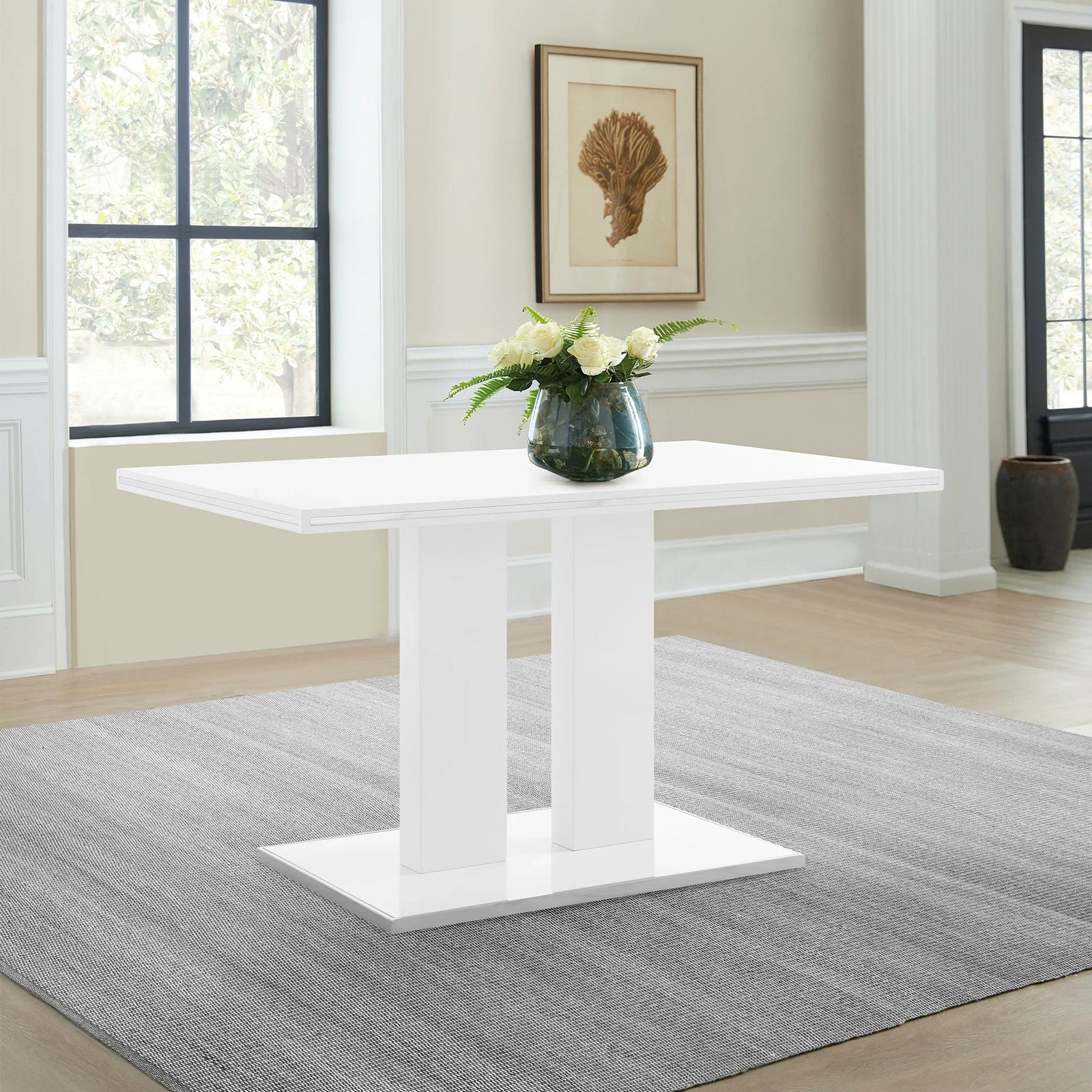 American Home Furniture Armen Living Amanda Dining Table