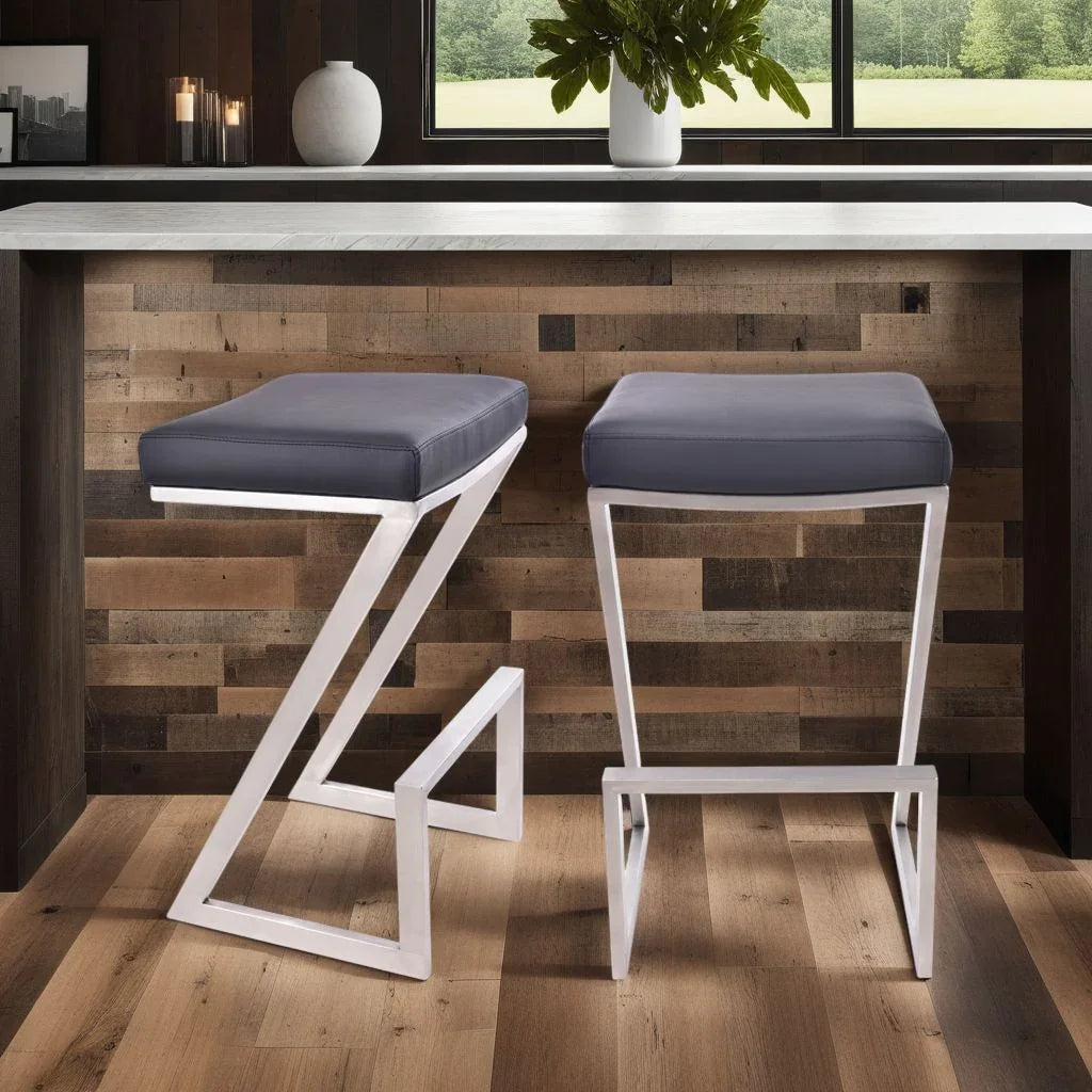 Black-Brushed Stainless Steel