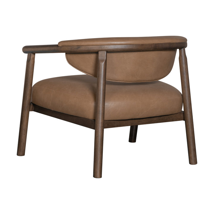 33"W x 30"D x 34"H / Brown/Dark brown