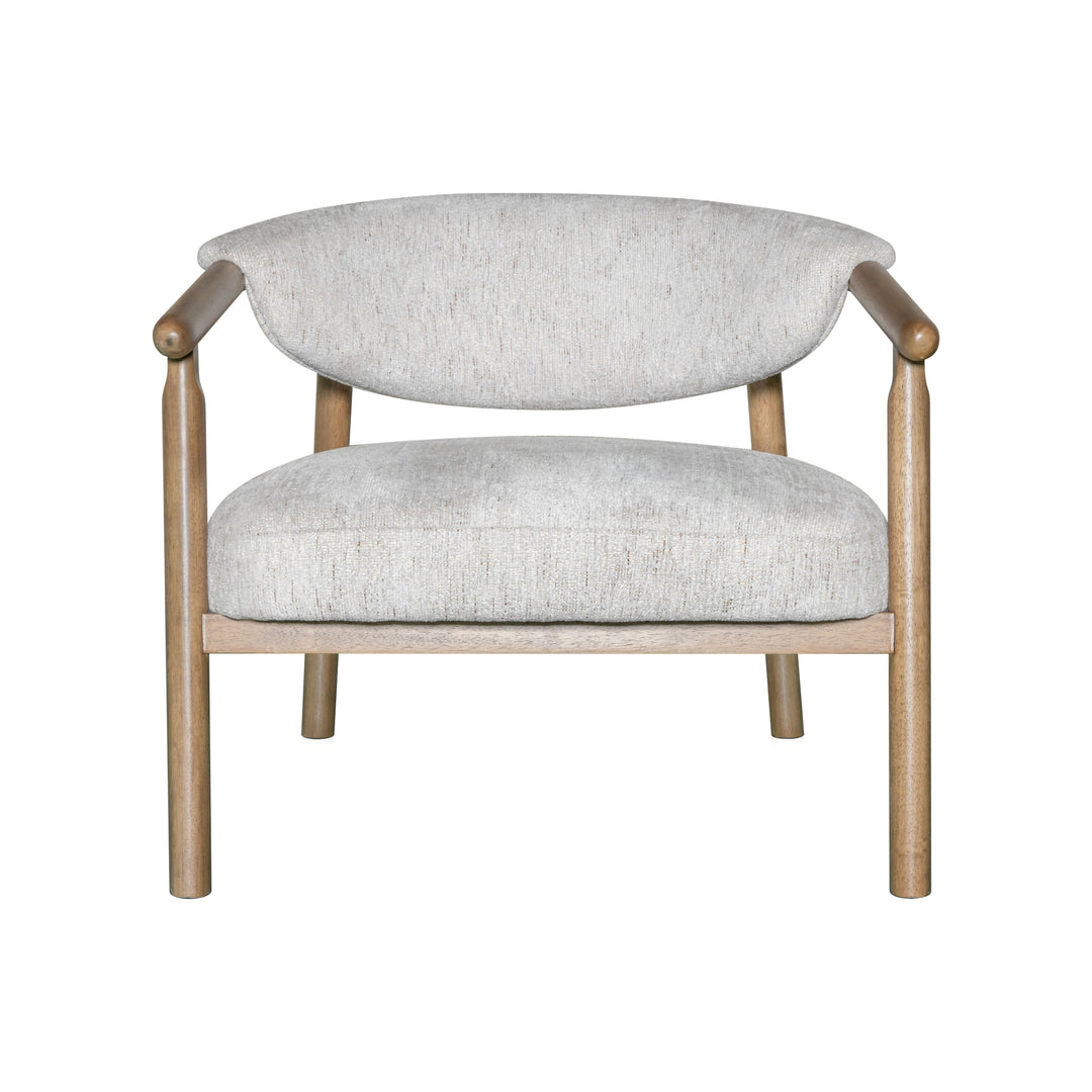 33"W x 30"D x 34"H / Off-White/Brown