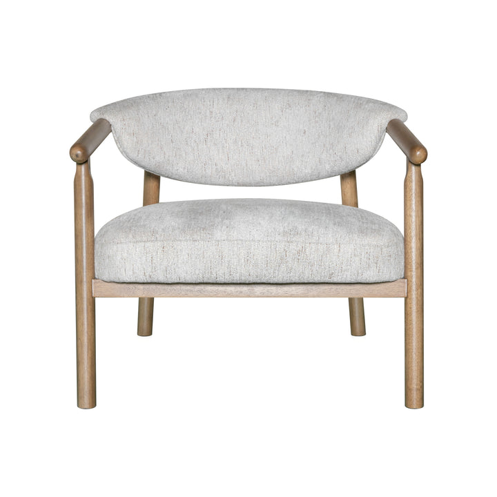 33"W x 30"D x 34"H / Off-White/Brown