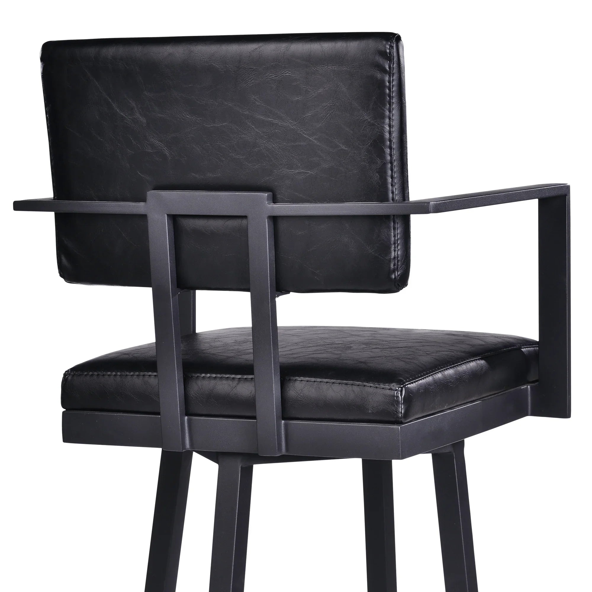 Armen Living Balboa Swivel Counter Height Stool