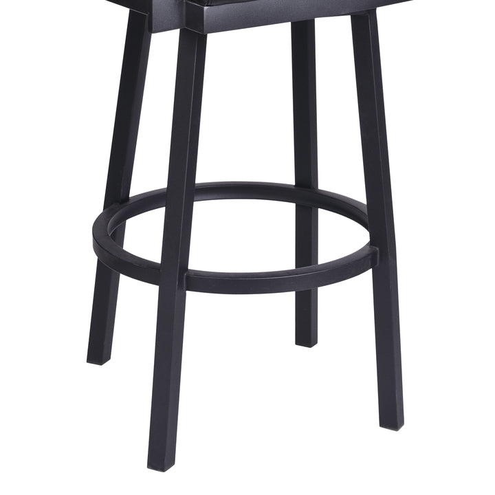 American Home Furniture Armen Living Balboa 26" Counter Stool with Arms Set of 2