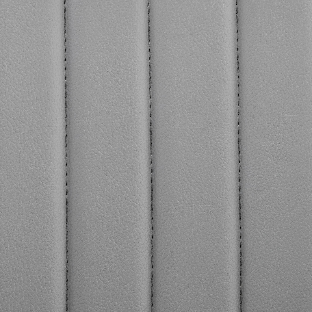 19"W x 20"D x 34-43"H / Gray/Chrome