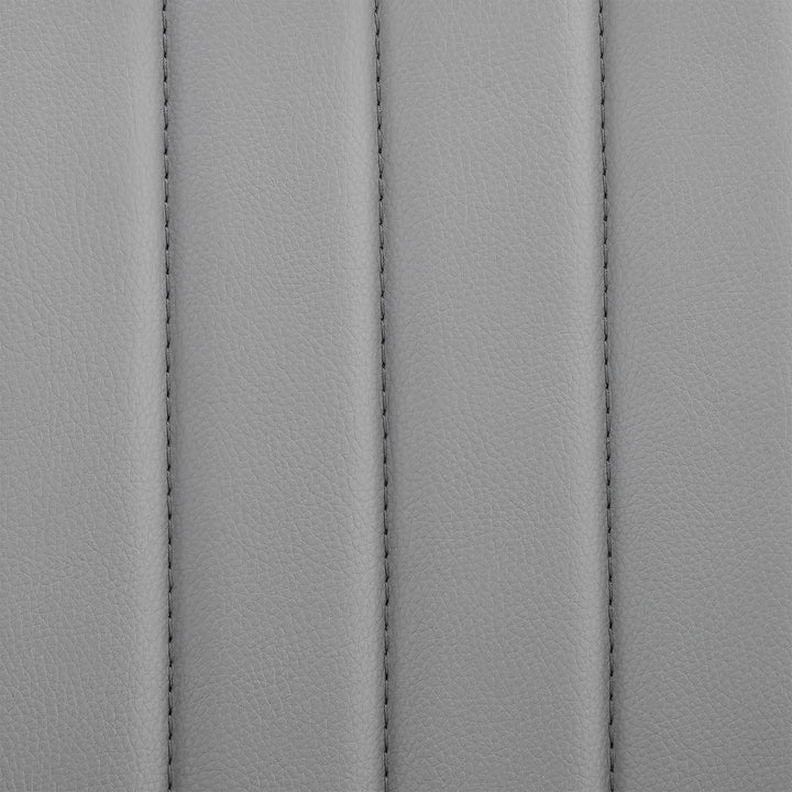 19"W x 20"D x 34-43"H / Gray/Chrome