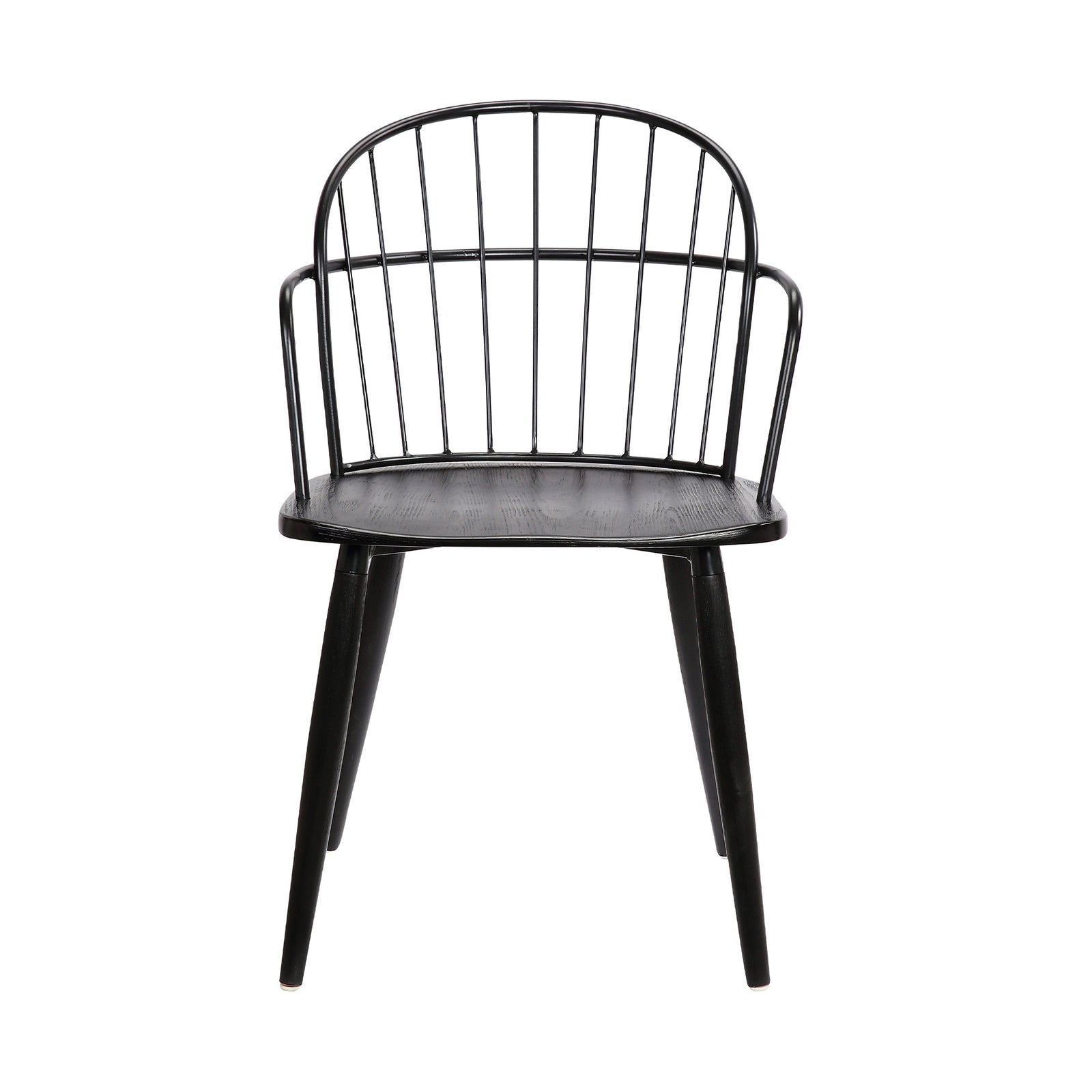 Black-Black Brushed Wood
