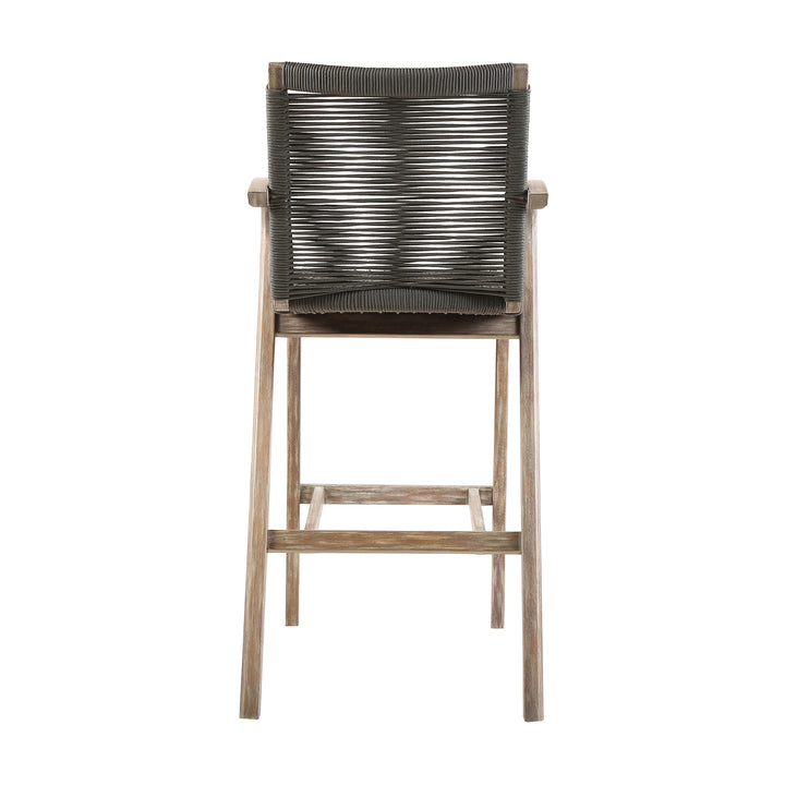 American Home Furniture Armen Living Brielle Outdoor Barstool Set of 2