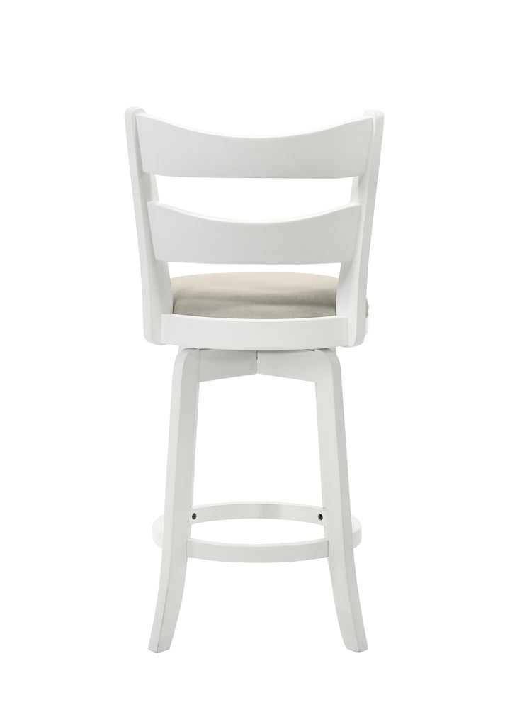 18"W x 19.875"D x 39.375"H / Gray/Matte White