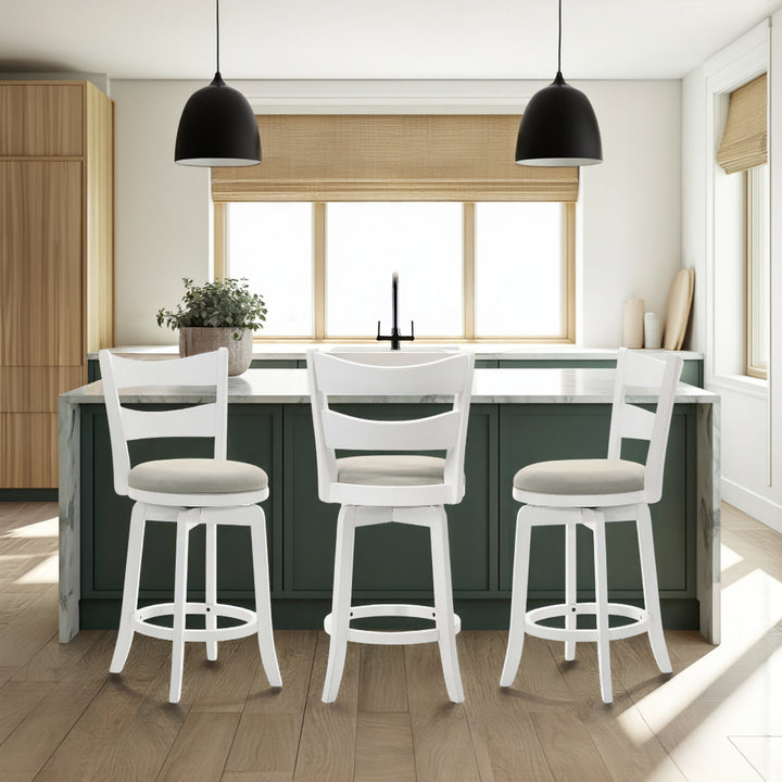 18"W x 19.875"D x 39.375"H / Gray/Matte White