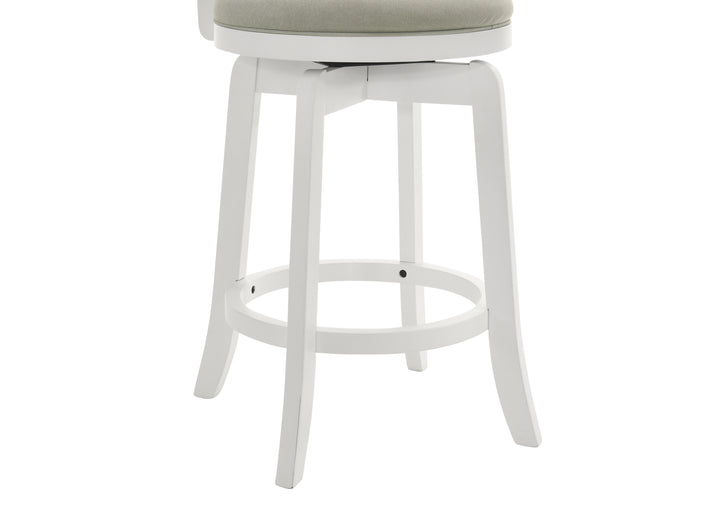 18"W x 19.875"D x 43.625"H / Gray/Matte White