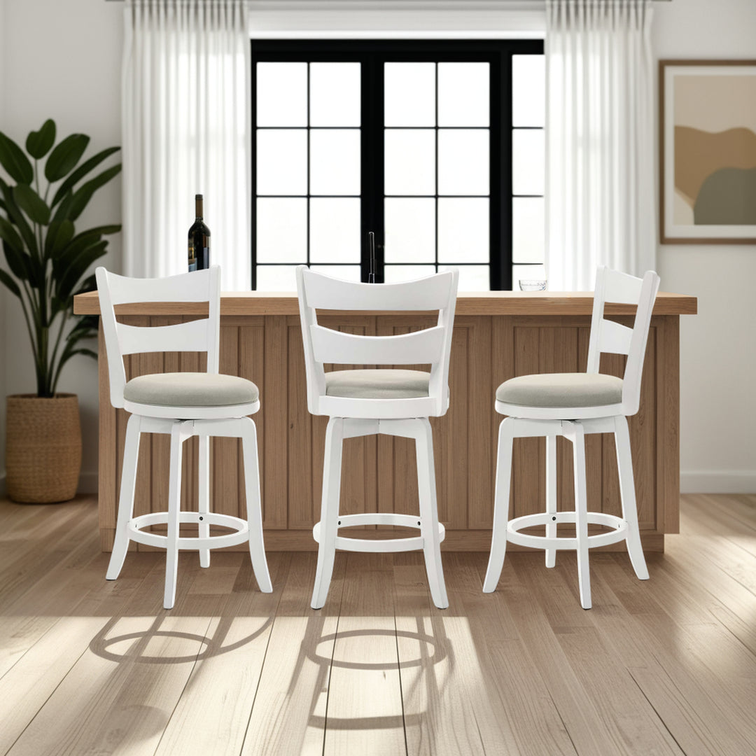 18"W x 19.875"D x 43.625"H / Gray/Matte White