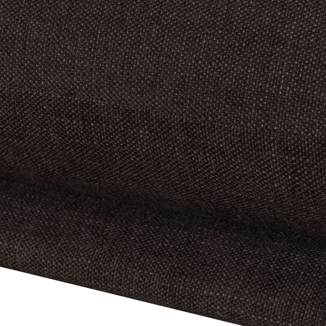 29.6"W x 33"D x 34.25"H / Brown/Black