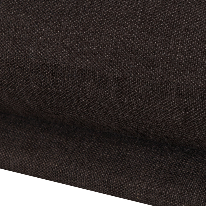 29.6"W x 33"D x 34.25"H / Brown/Black