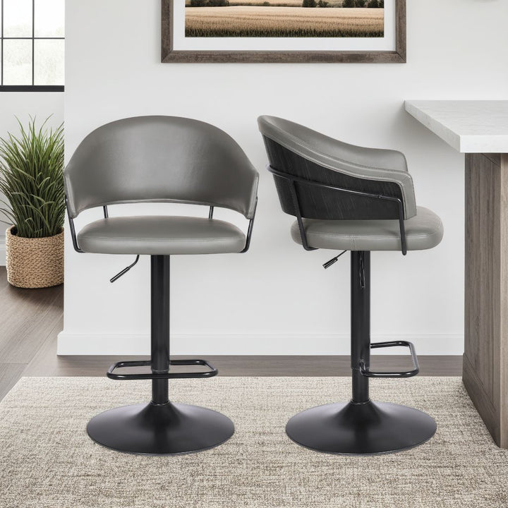 American Home Furniture Armen Living Brody Barstool Set of 2
