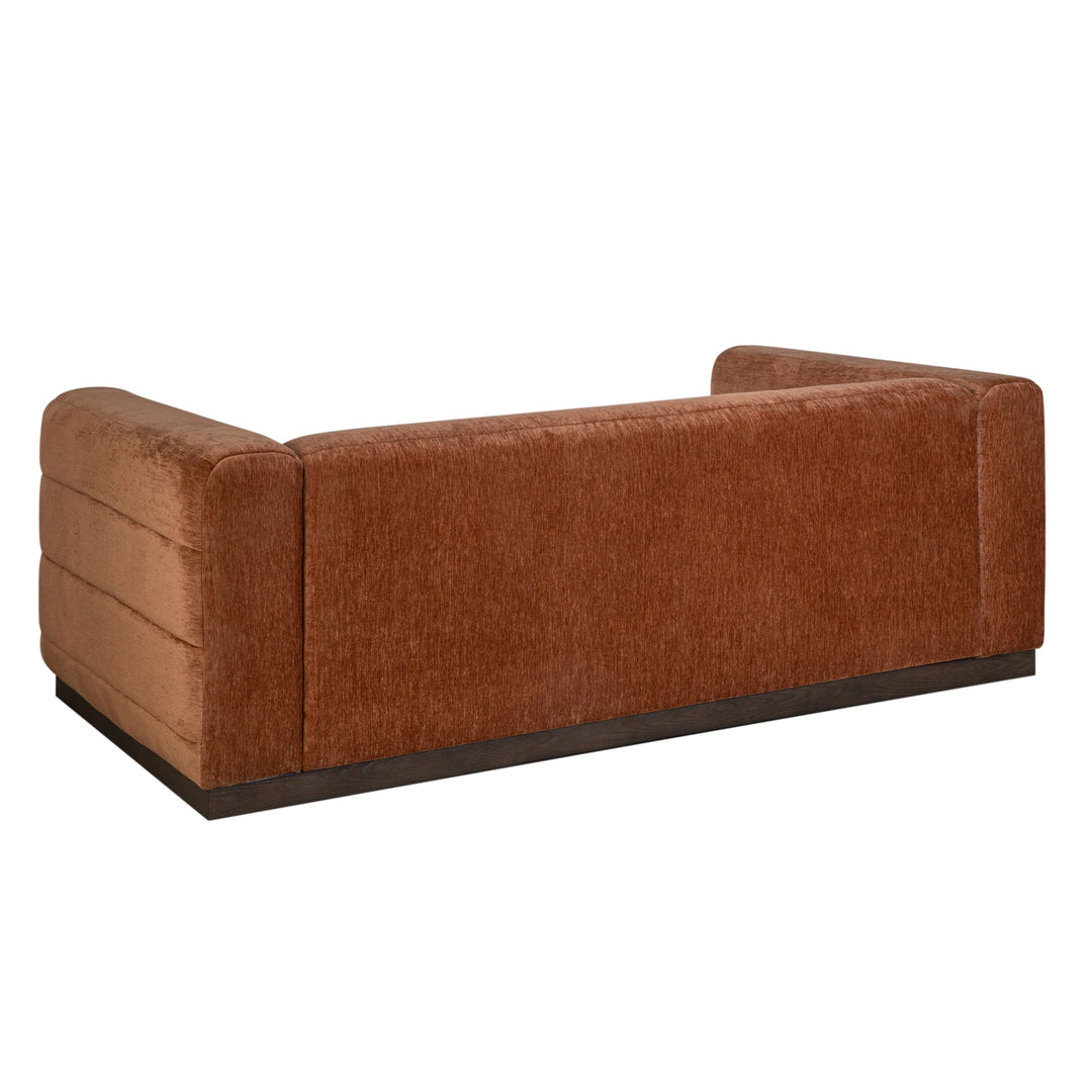 90.5"W x 38.5"D x 29"H / Logan Brown/Dark Chestnut Brown