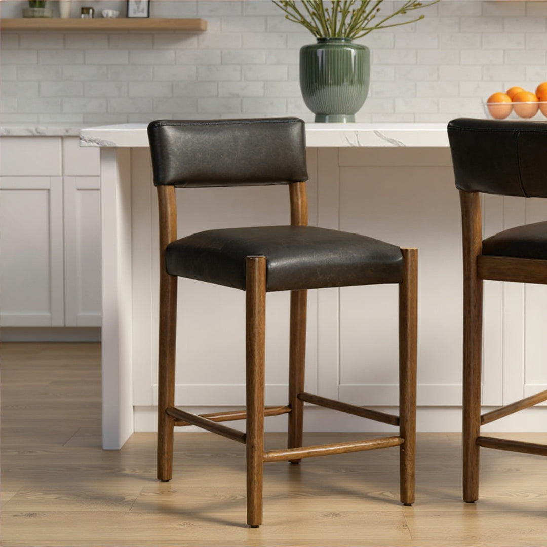 American Home Furniture Armen Living Bennet Counter Stool Set of 2