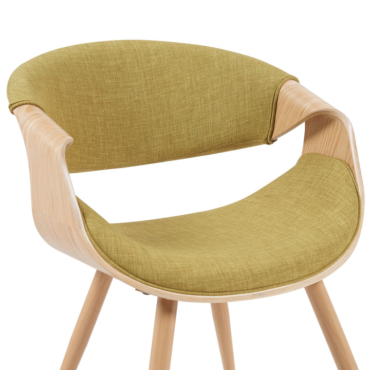 21"W x 22"D x 29"H / Green/Oak