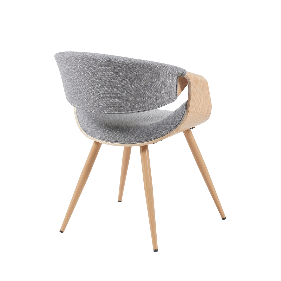 21"W x 22"D x 29"H / Grey/Oak