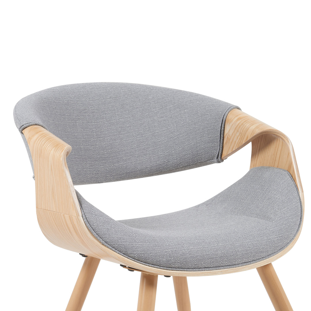 21"W x 22"D x 29"H / Grey/Oak