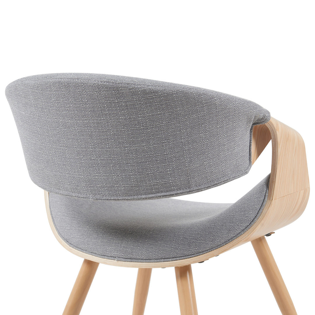 21"W x 22"D x 29"H / Grey/Oak