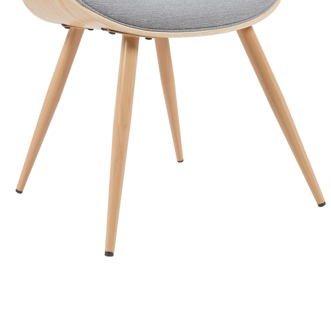 21"W x 22"D x 29"H / Grey/Oak