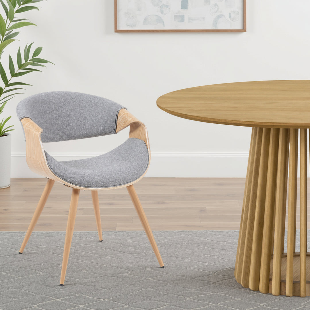 21"W x 22"D x 29"H / Grey/Oak