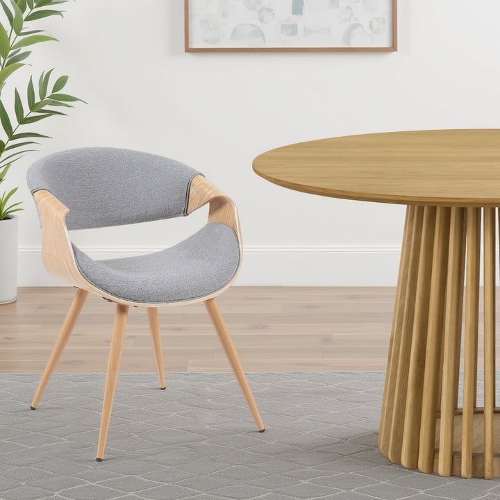 21"W x 22"D x 29"H / Grey/Oak