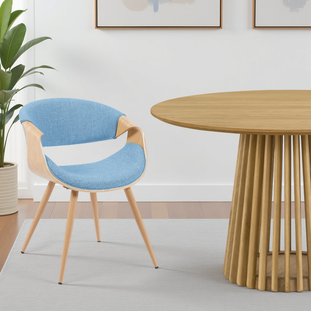 21"W x 22"D x 29"H / Blue/Oak