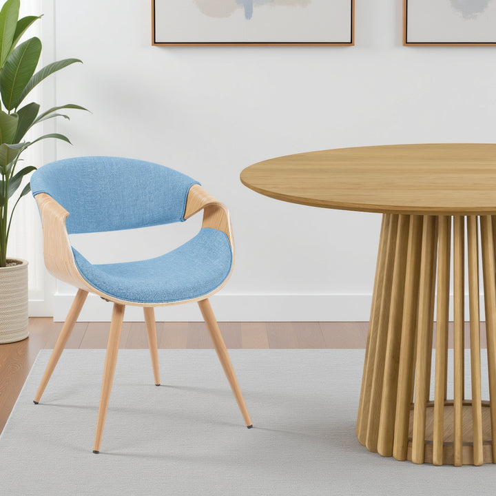 21"W x 22"D x 29"H / Blue/Oak