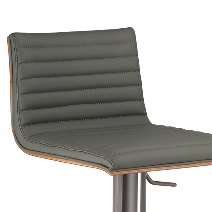 19"W x 17"D x 33-43"H / Gray/Gray