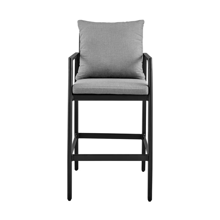 American Home Furniture Armen Living Cayman Outdoor Barstool Set of 2